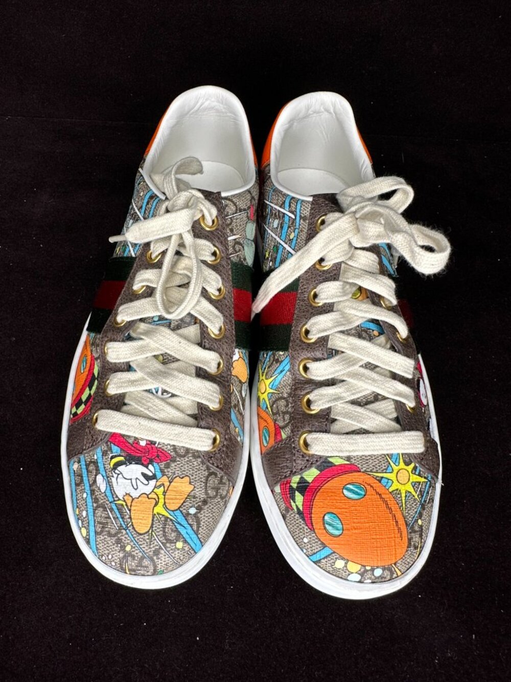 Gucci Disney x Donald Duck Ace sneakers with dustbag (NO BOX) - Picture 3 of 11